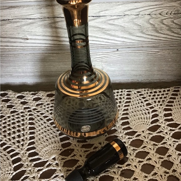 MCM Liquor decanter with 6 glasses - Picture 4 of 4